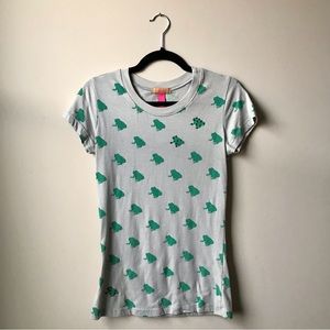 Pump Frog Rhinestone Tee (Size S)